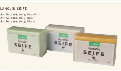Lanoline zeep grapefruit