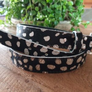 koeienhuid riem 3 cm breed 95 cm